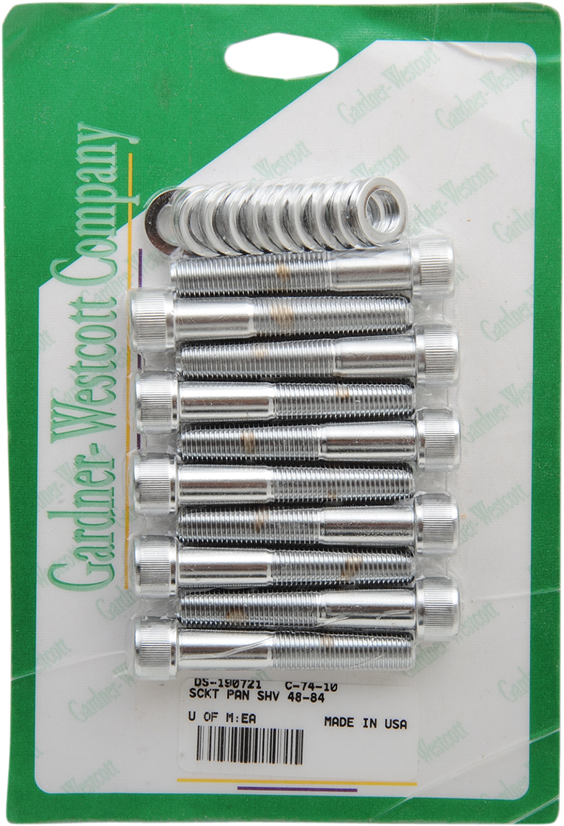 Bolt Sets - Socket-Head - Panhead/Shovelhead 1948 - 1984