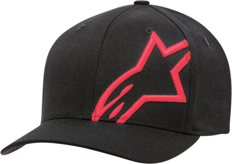 Corp Shift 2 Hat - Black/Red - Small/Medium