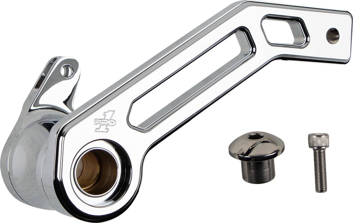 Touring T-Rex Shorty Brake Arm - Chrome - \'14-\'22 FLHT 2014 - 2022