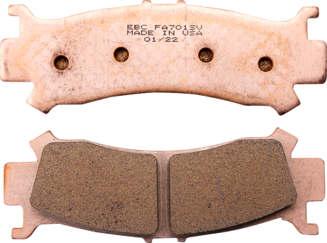 Sintered Metal Brake Pads - FA701SV 2016 - 2020