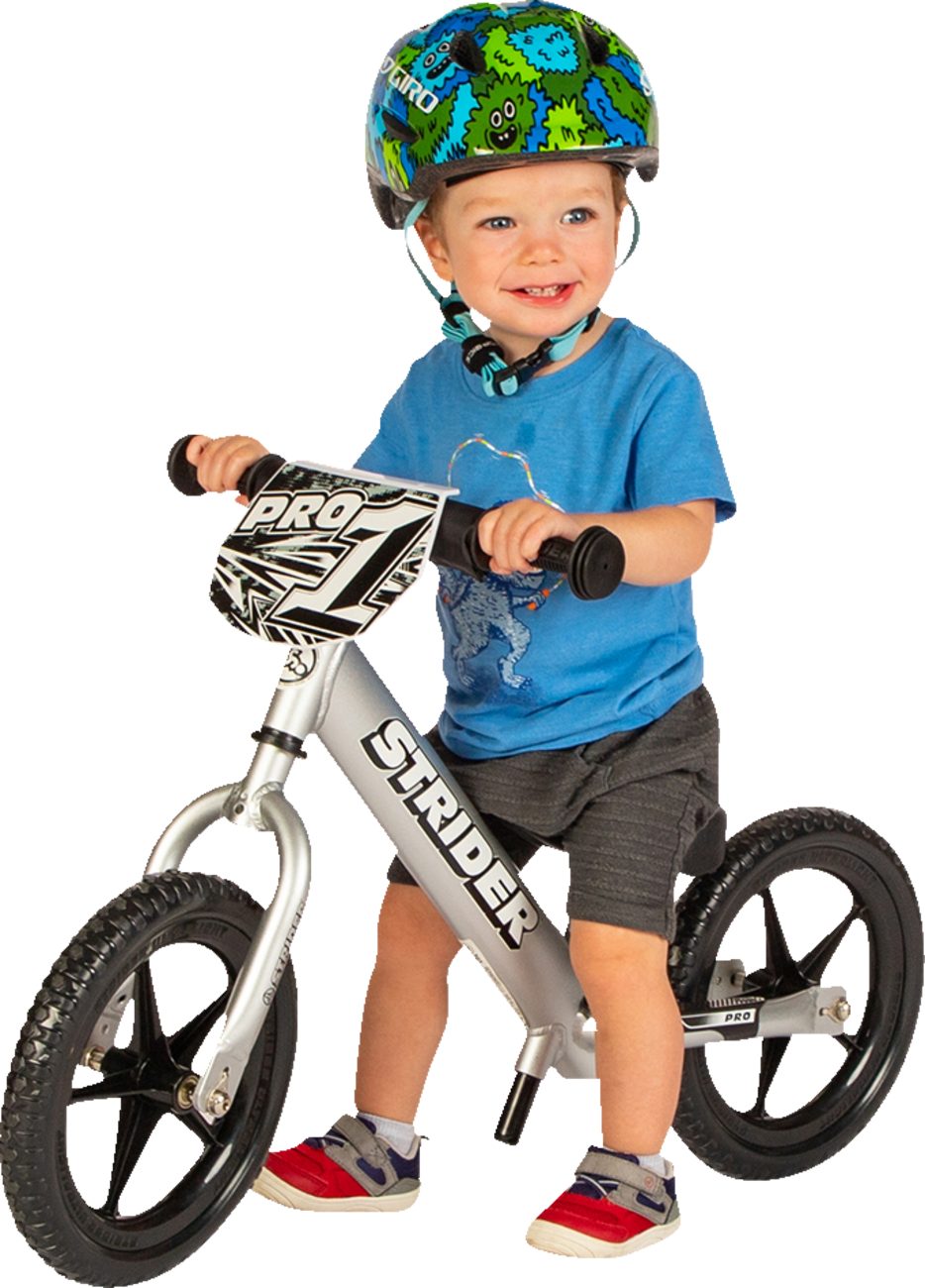 12\" Pro Balance Bike - Silver