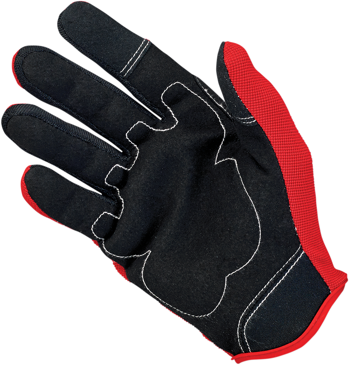 Moto Gloves - Red/Black/White - 2XL