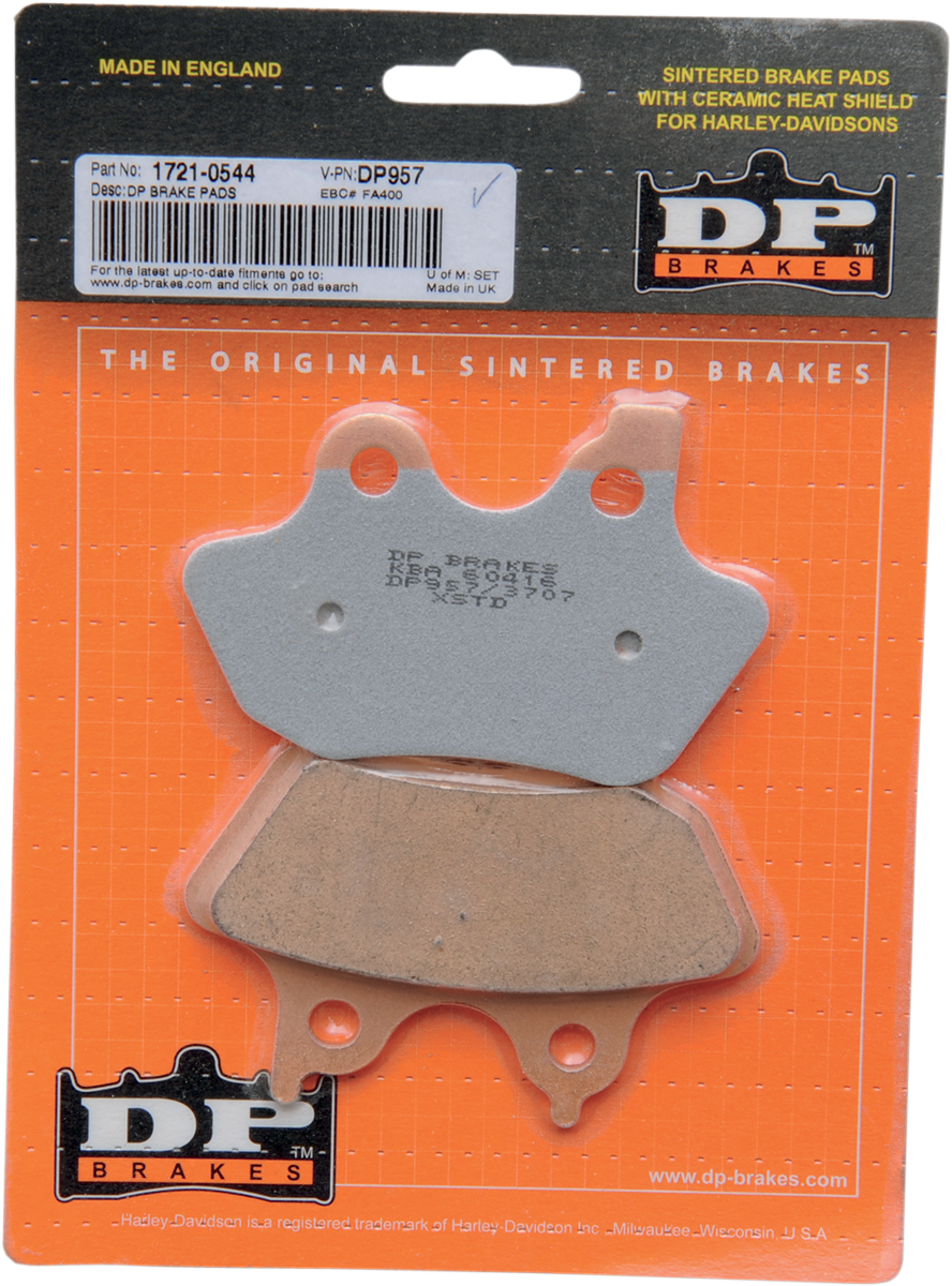 Sintered Brake Pads - DP957 2005 - 2007