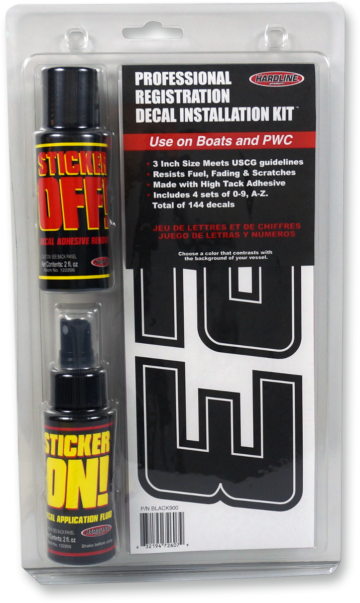 Decal Registration Kit - Black