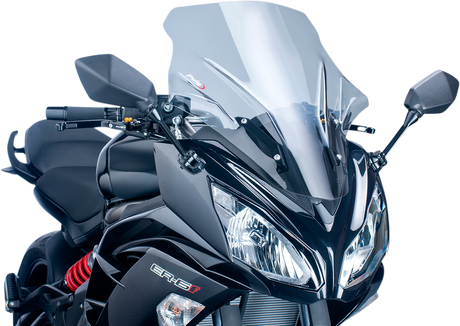 Race Windscreen - 21-1/4\" - Smoke - Ninja 650 2012 - 2016