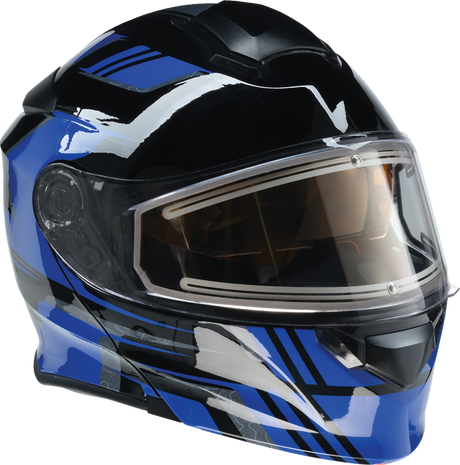 Solaris Snow Helmet - First Tracks - Black/Blue - 2XL