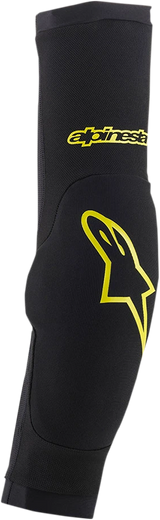 Paragon Plus Elbow Guards - Black/Yellow - Large