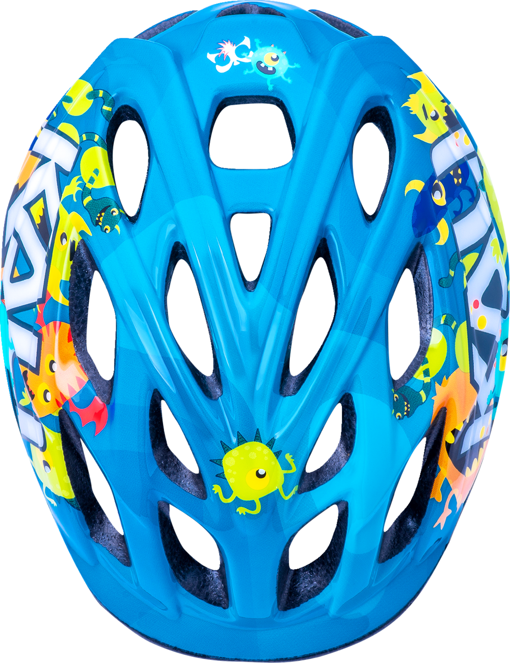 Child Chakra Helmet - Monsters - Blue - Small