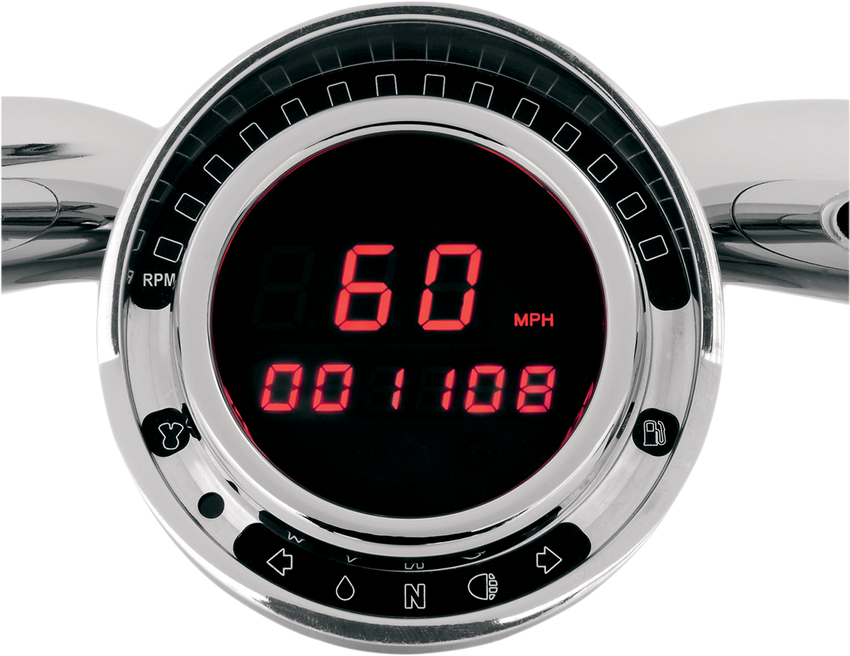 Big Dog Direct Plug-In Speedometer - Red LED