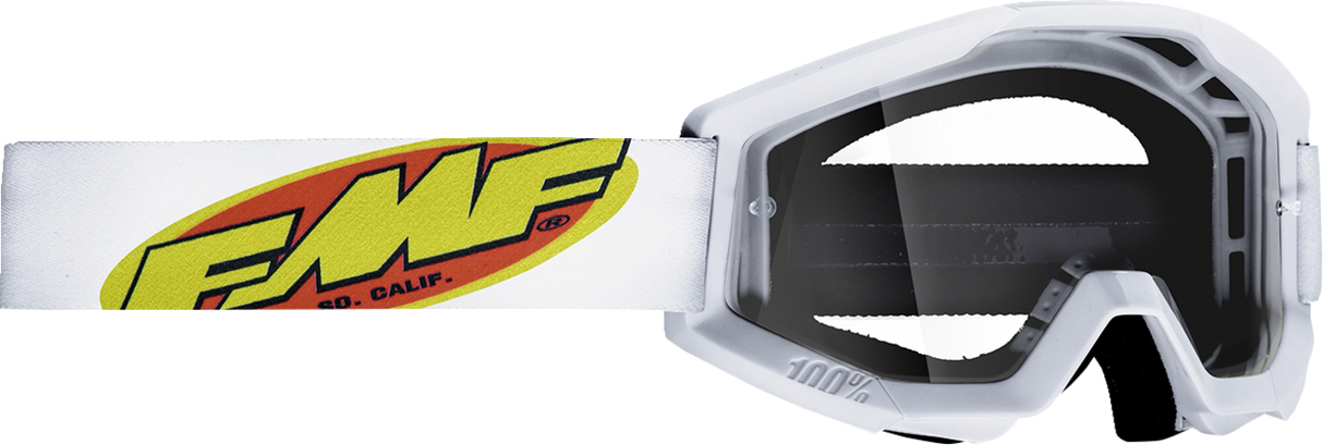 PowerCore Goggles - Core - White - Clear