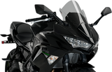 Race Windscreen - 19\" - Smoke - Kawasaki 2020 - 2024