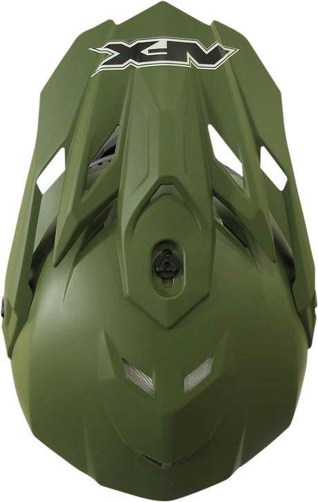 FX-19R Helmet - Matte Olive - XS