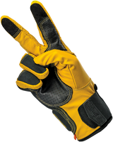 Borrego Gloves - Gold/Black - Large