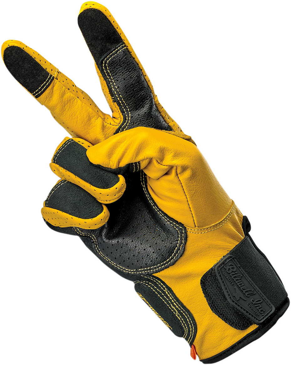 Borrego Gloves - Gold/Black - 2XL