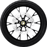 Marlin Front Wheel (21\"/Black)/Rotors (11.8\")/Dunlop Tire (130/60B21) 2008 - 2023