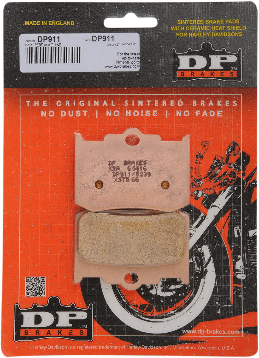 Sintered Brake Pads - DP911 2002 - 2010