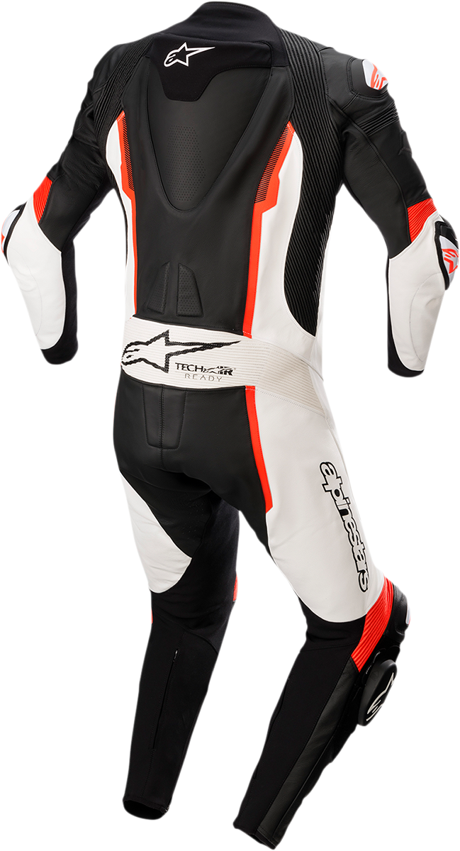 Missile v2 1-Piece Suit - Black/White/Red Fluorescent - US 36 / EU 46