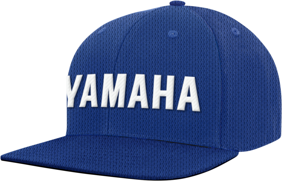 Yamaha Flat Bill Hat - Blue