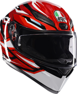 K1 S Helmet - Lion - Black/Red/White - Large