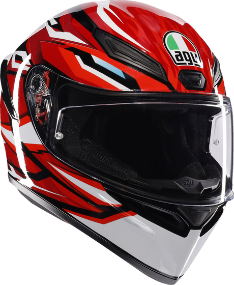 K1 S Helmet - Lion - Black/Red/White - Large