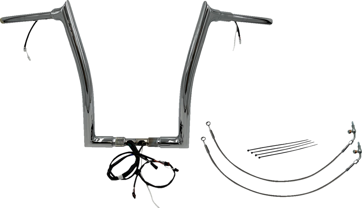 Handlebar Kit - Pointed Top - 16\" - Chrome 2016 - 2020