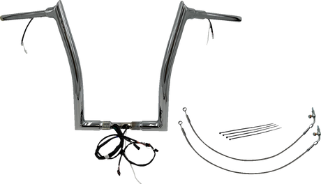 Handlebar Kit - Pointed Top - 16\" - Chrome 2016 - 2020