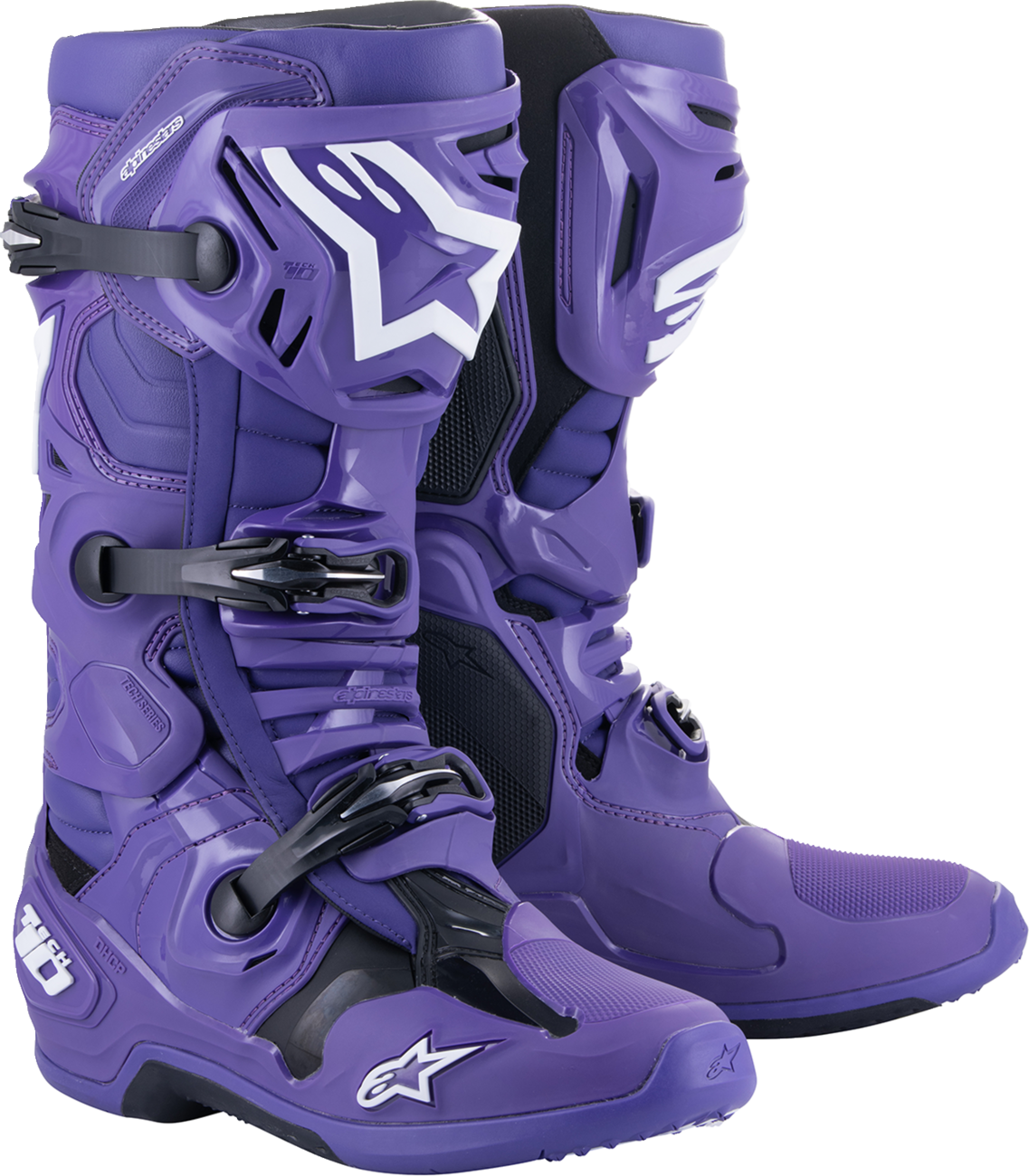 Tech 10 Boots - Purple/Black - US 7