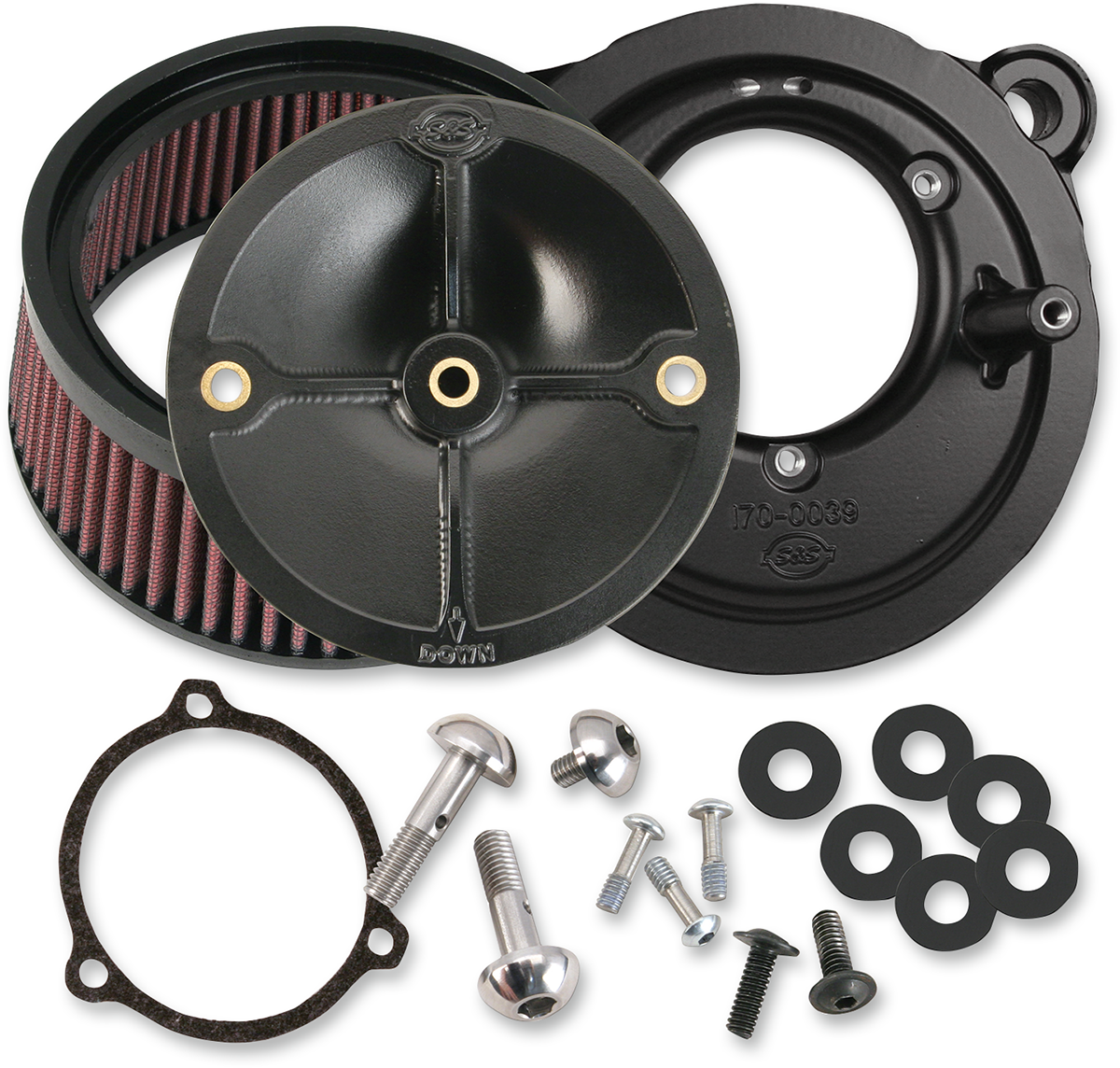 Super Stock™ Stealth Air Cleaner Kit - Black 2007 - 2016