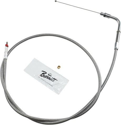 Throttle Cable - +6\" - Stainless Steel 1990 - 1995