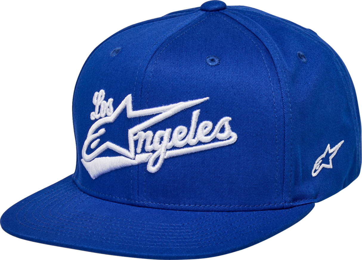 Los Angeles Hat - Blue/White - One Size