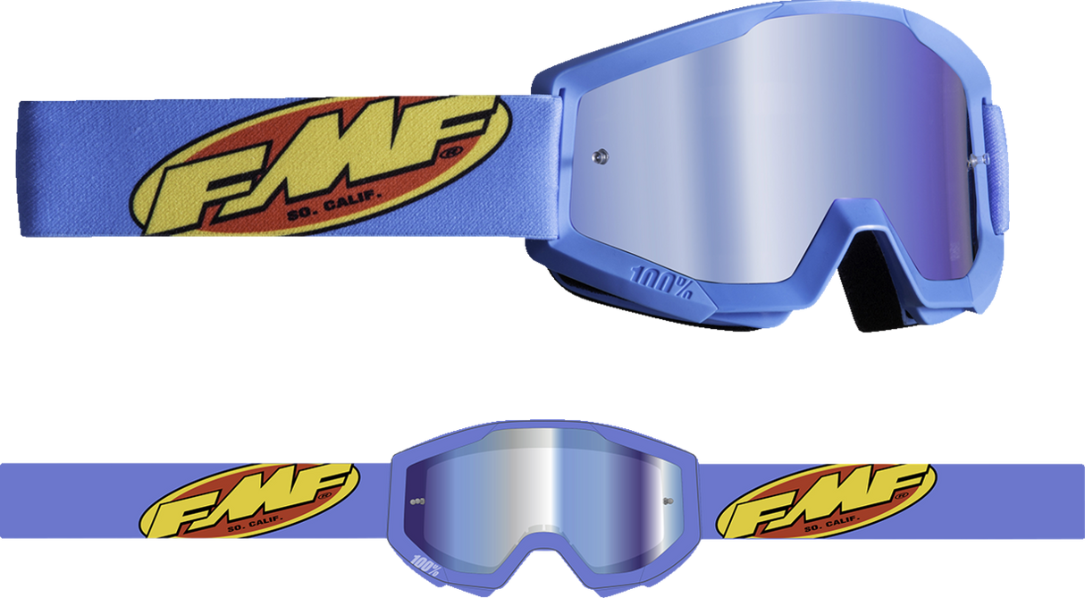 PowerCore Goggles - Core - Cyan - Blue Mirror