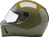 Lane Splitter Helmet - Gloss Olive Green - XS