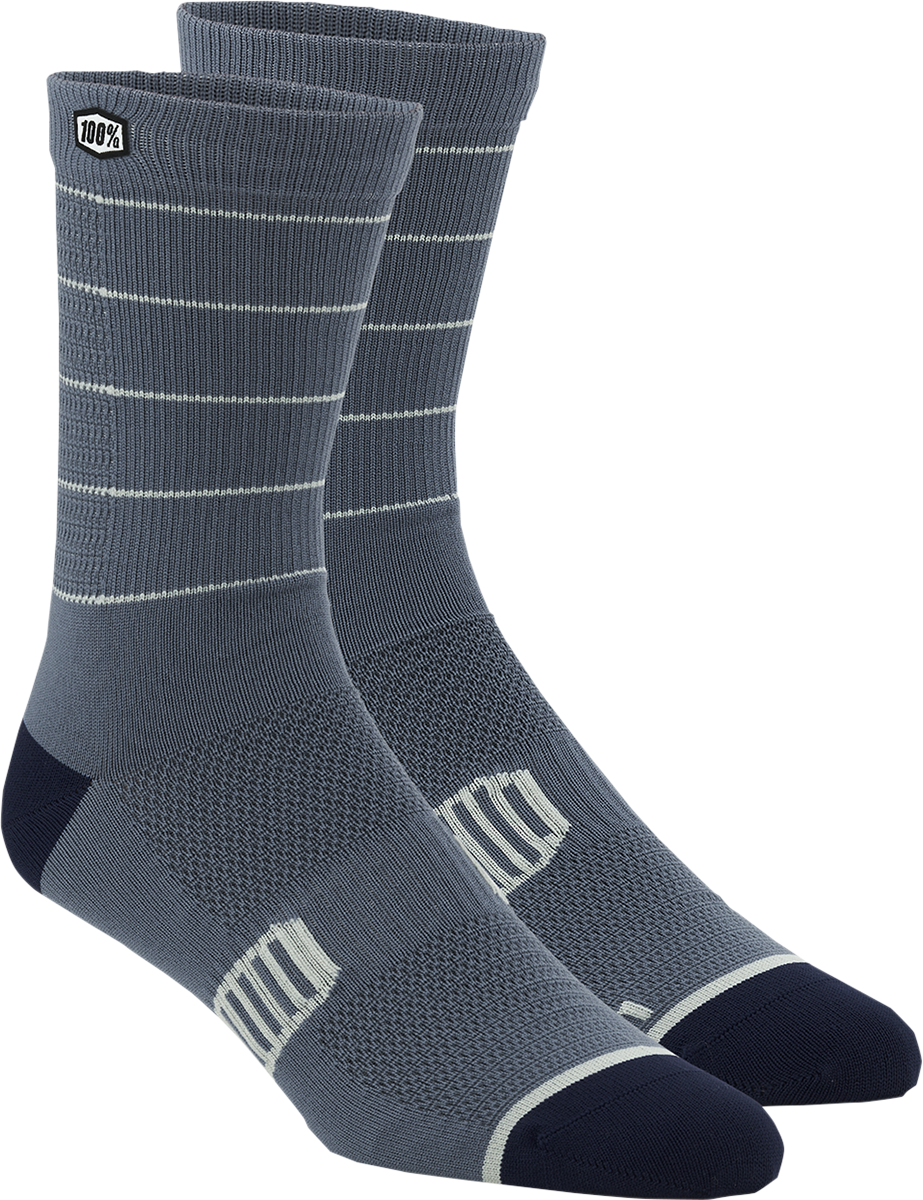 Advocate Socks - Slate/Navy - Small/Medium