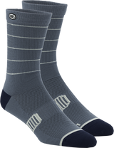 Advocate Socks - Slate/Navy - Small/Medium