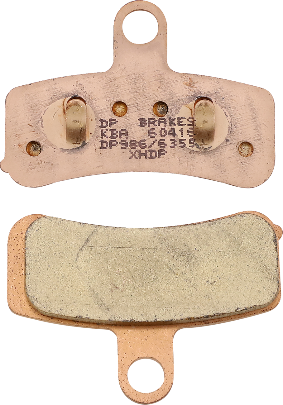 Sintered Brake Pads - DP986 2008 - 2017