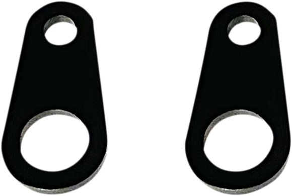 Mount - Micro Turn Signal - Straight Bracket - Black