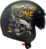 Saturn Helmet - Trust No One - Black/Yellow - Large