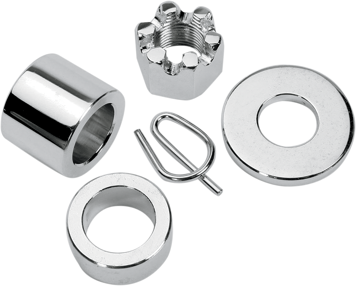 Axle Spacer - Rear - Chrome - Kit - 00-03 XL 2000 - 2003