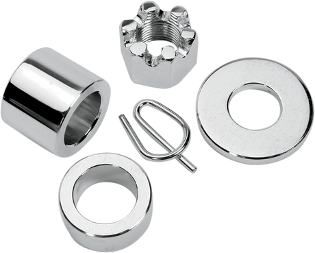 Axle Spacer - Rear - Chrome - Kit - 00-03 XL 2000 - 2003