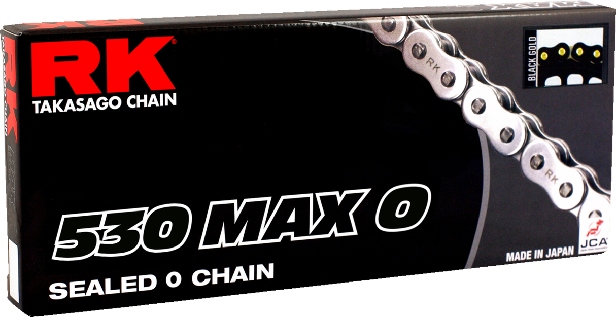 530 Max O - Drive Chain - 130 Links - Black/Gold