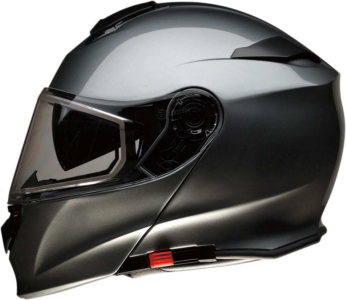 Solaris Modular Snow Helmet - Dark Silver - Large