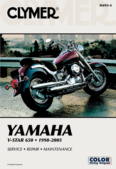 Manual - Yamaha XVS650 V-Star 1998 - 2011