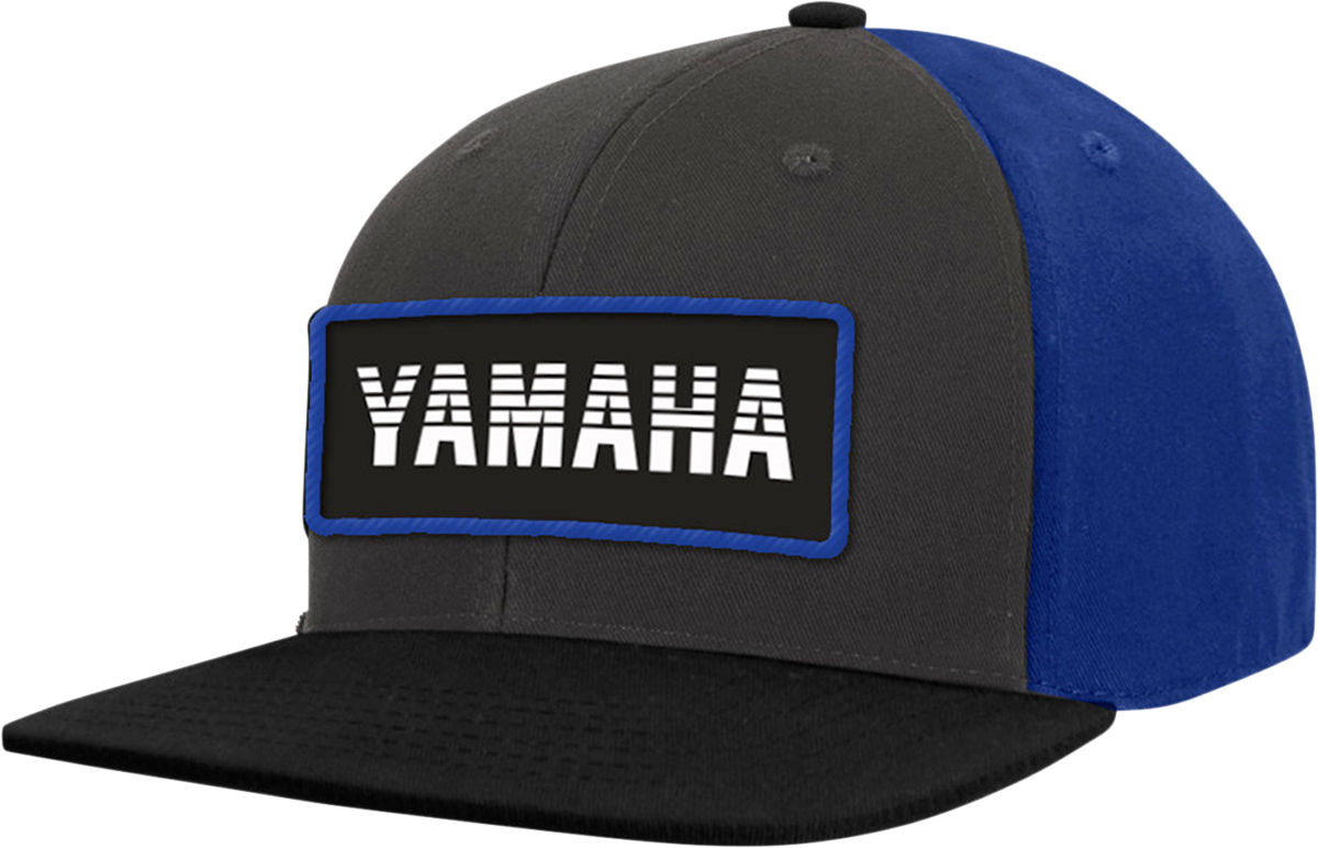 Yamaha Patch Hat - Graphite/Blue