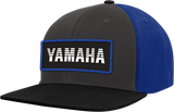 Yamaha Patch Hat - Graphite/Blue