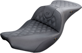 Roadsofa™ Seat - Full Lattice Stitch - Heated - Black - Indian 2014 - 2019