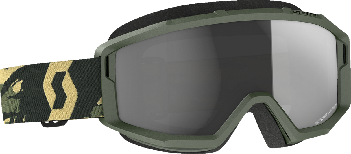 Primal Sand Dust Goggles - Camo Khaki - Dark Gray