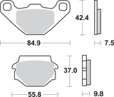 HF Brake Pads 1983 - 2024