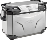 Outback Evo Side Case - Left - 48 Liter - Silver