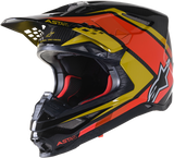 Supertech M10 Helmet - Meta 2 - MIPS® - Black/Yellow/Orange - 2XL