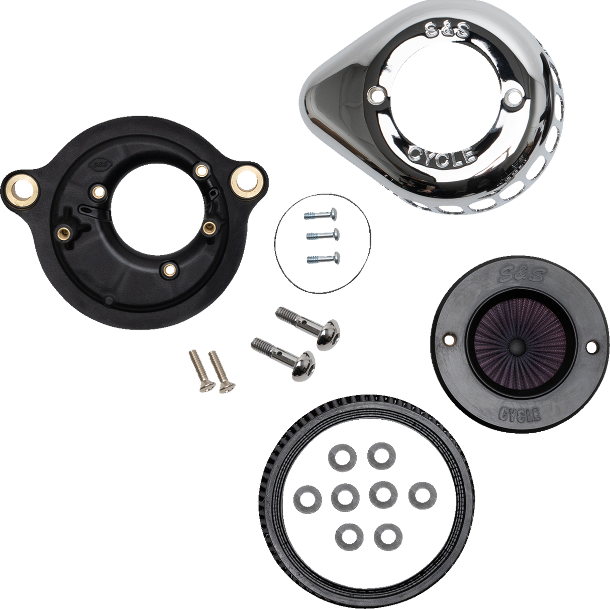 Air Stinger Stealth Air Cleaner Kit - Chrome 2017 - 2022